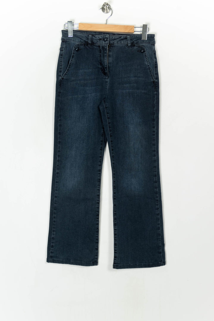 Jean Bleu Foncé - Taille L/40 de la marque Caroll | PARAD123620 - Vendu par Paradigme - Image 2