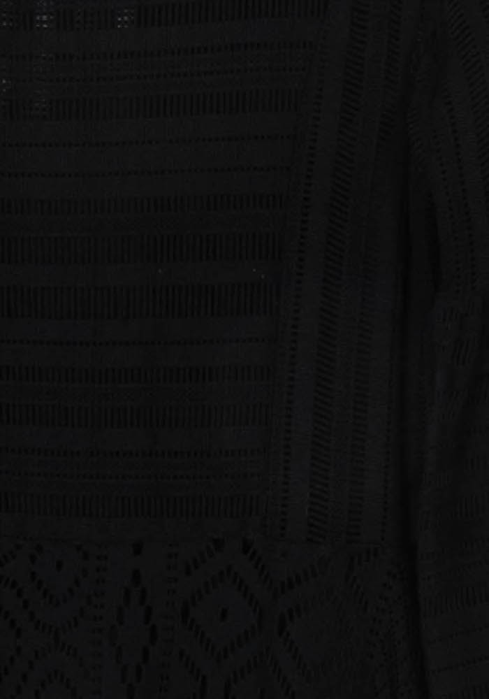 Robe Noire - Taille L/40 de la marque La Fée Maraboutée | PARAD123625 - Vendu par Paradigme - Image 3
