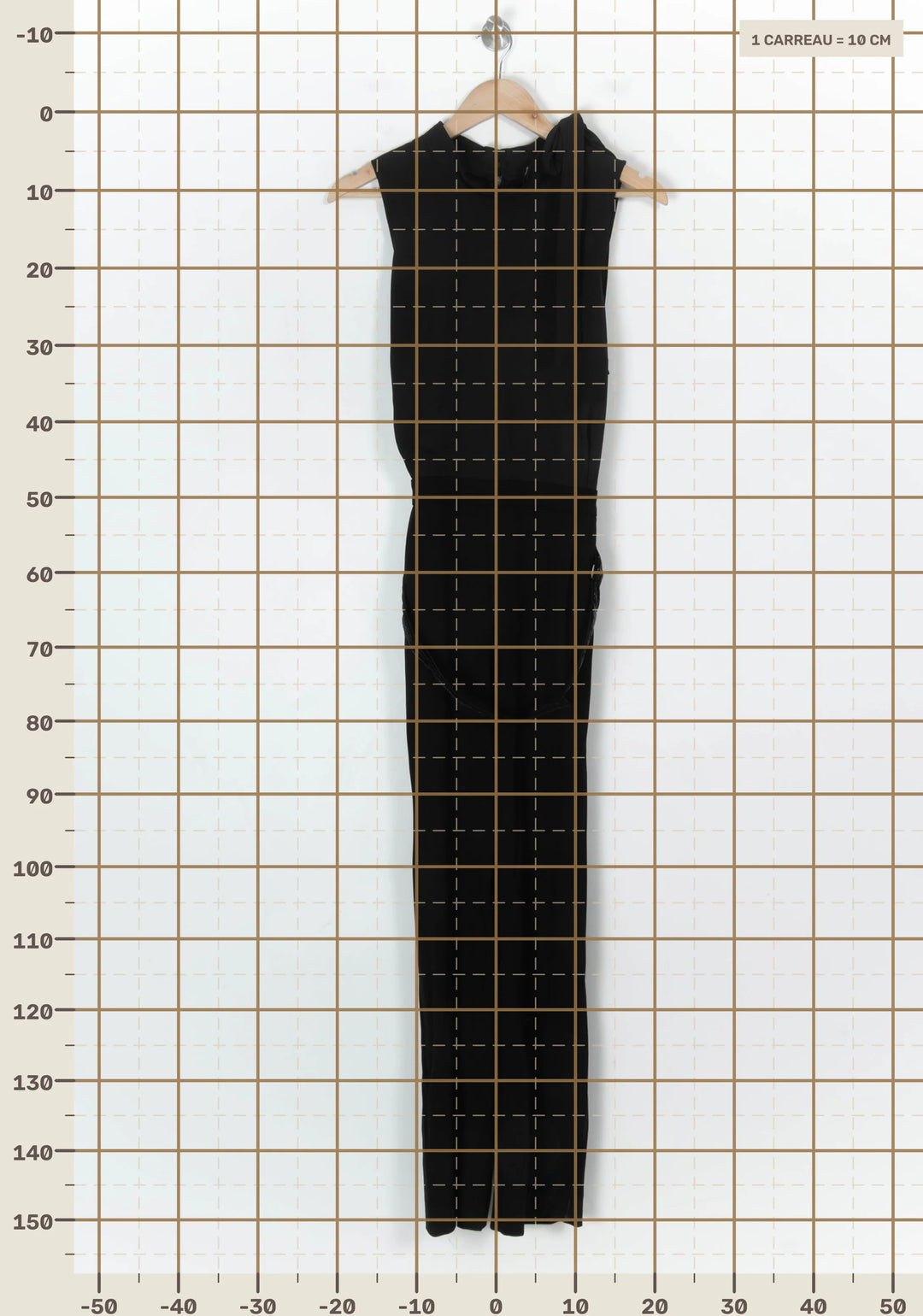 Combinaison Pantalon Noire - Taille XXL/44 de la marque Maison 123 | PARAD123626 - Vendu par Paradigme - Image 4