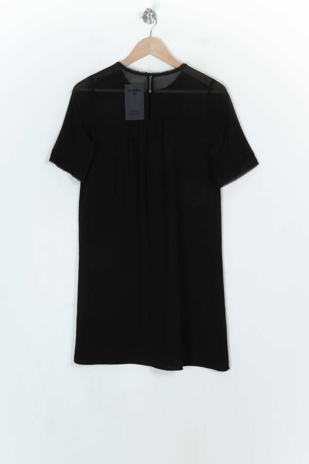 Robe Courte Noire - Taille S/36 de la marque Grace &amp; Mila | PARAD123633 - Vendu par Paradigme - Image 5