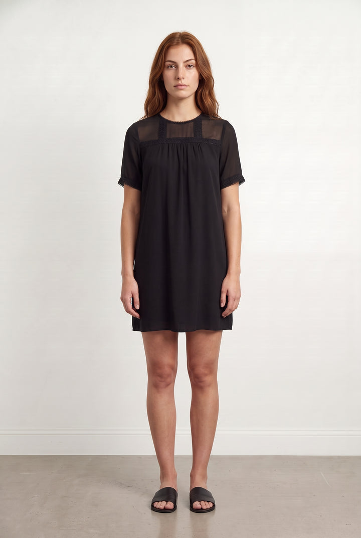Robe Courte Noire - Taille S/36 de la marque Grace &amp; Mila | PARAD123633 - Vendu par Paradigme - Image 1
