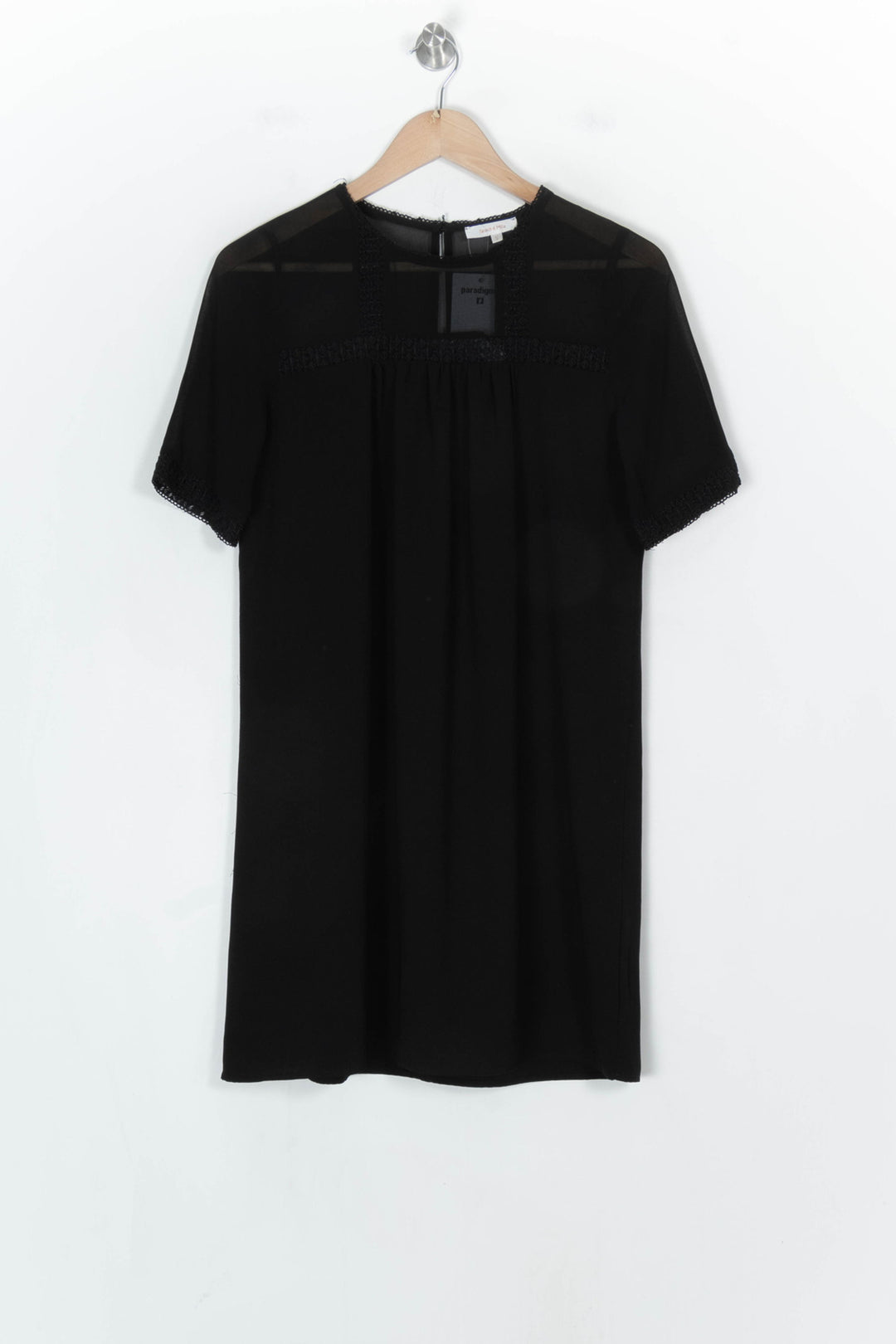 Robe Courte Noire - Taille S/36 de la marque Grace &amp; Mila | PARAD123633 - Vendu par Paradigme - Image 2