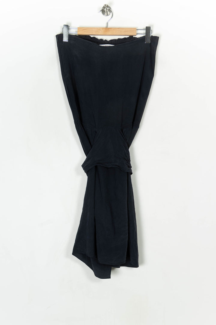 Robe Midi Noire - Taille S/36 de la marque Vanessa Bruno | PARAD123634 - Vendu par Paradigme - Image 5