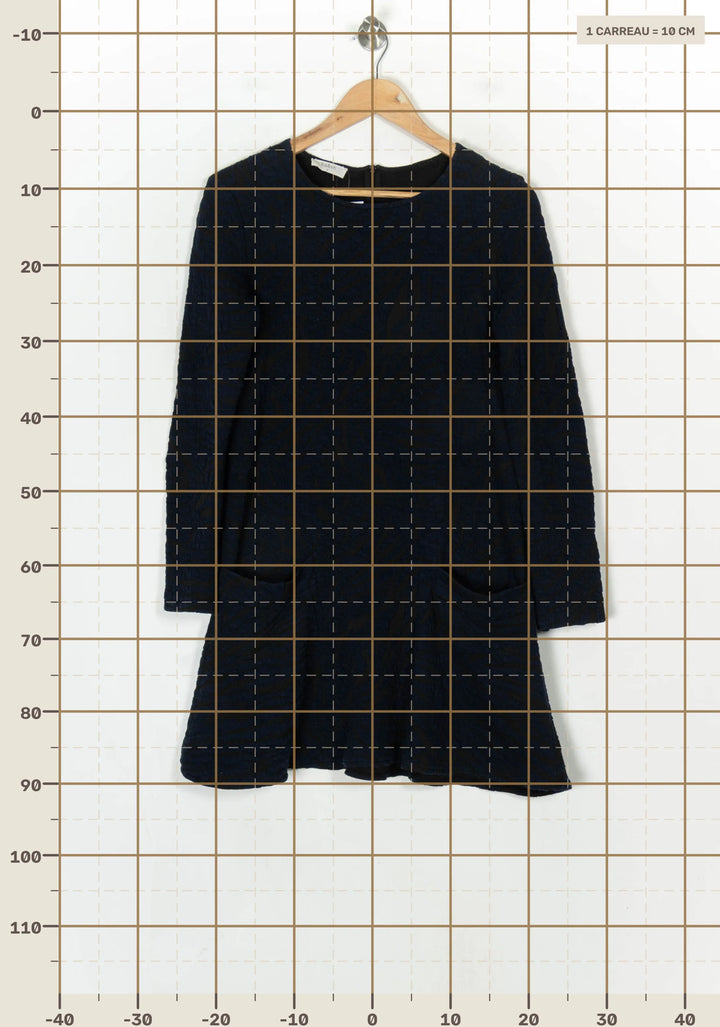 Robe Courte Bleue - Taille M/38 de la marque ba&amp;sh | PARAD123635 - Vendu par Paradigme - Image 4