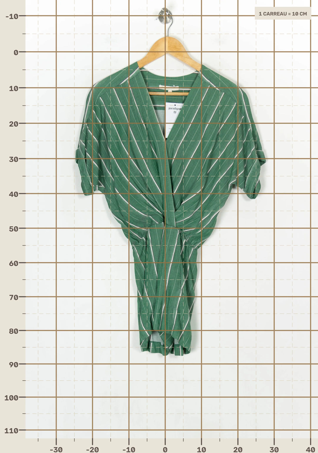 Combinaison Pantalon Verte - Taille S/36 de la marque Maje | PARAD123636 - Vendu par Paradigme - Image 4