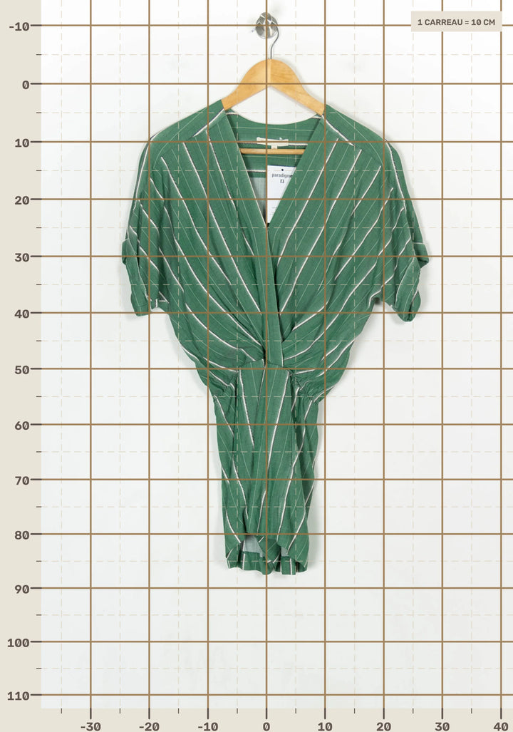 Combinaison Pantalon Verte - Taille S/36 de la marque Maje | PARAD123636 - Vendu par Paradigme - Image 4