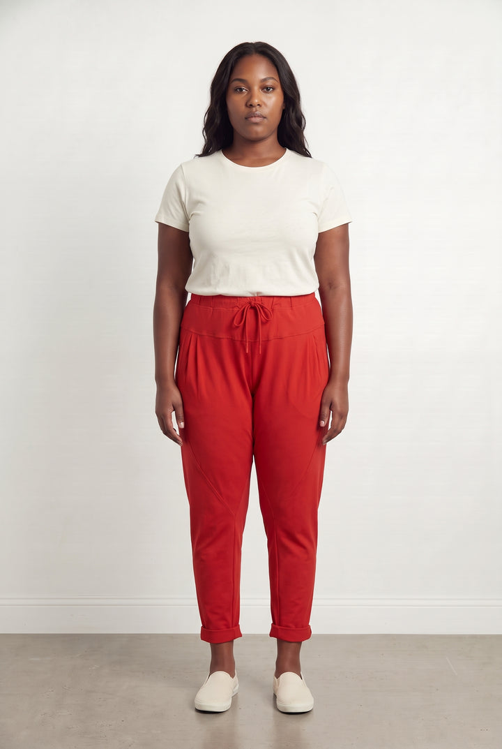 Pantalon Rouge - Taille XXL/44 de la marque Indies | PARAD123639 - Vendu par Paradigme - Image 1