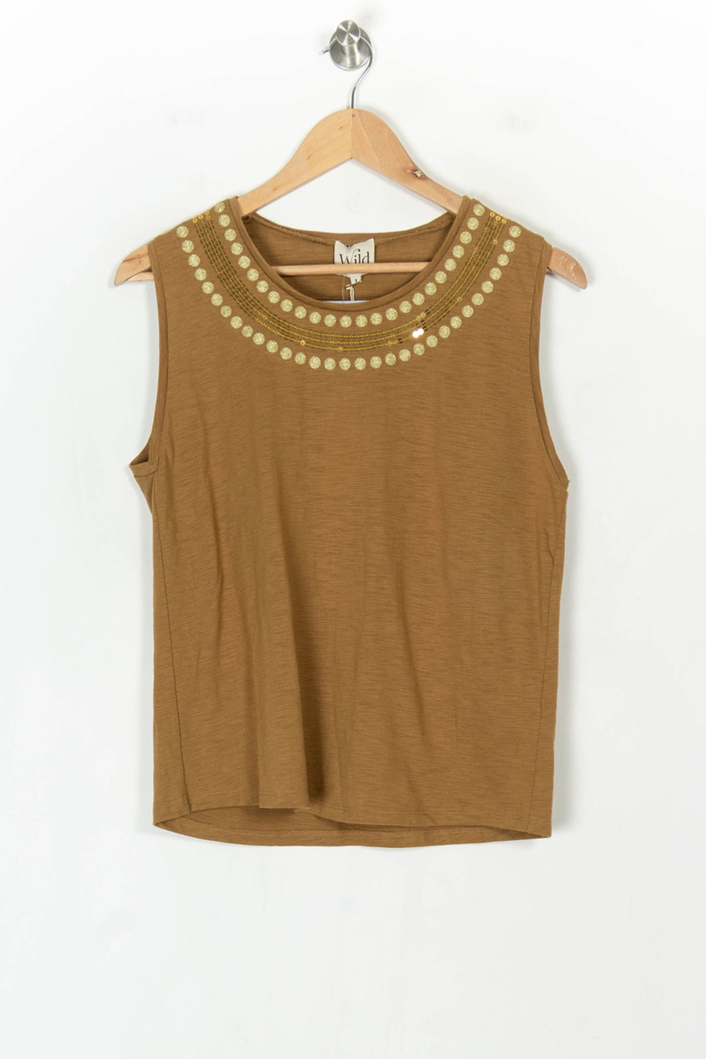 Débardeur Beige - Taille S/36 de la marque Wild | PARAD123645 - Vendu par Paradigme - Image 2