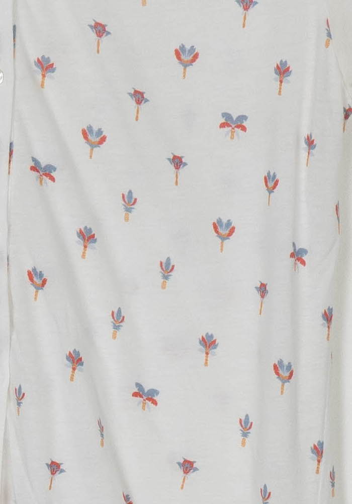 Chemise À Manches Courtes Blanche - Taille S/36 de la marque Caroll | PARAD123646 - Vendu par Paradigme - Image 3