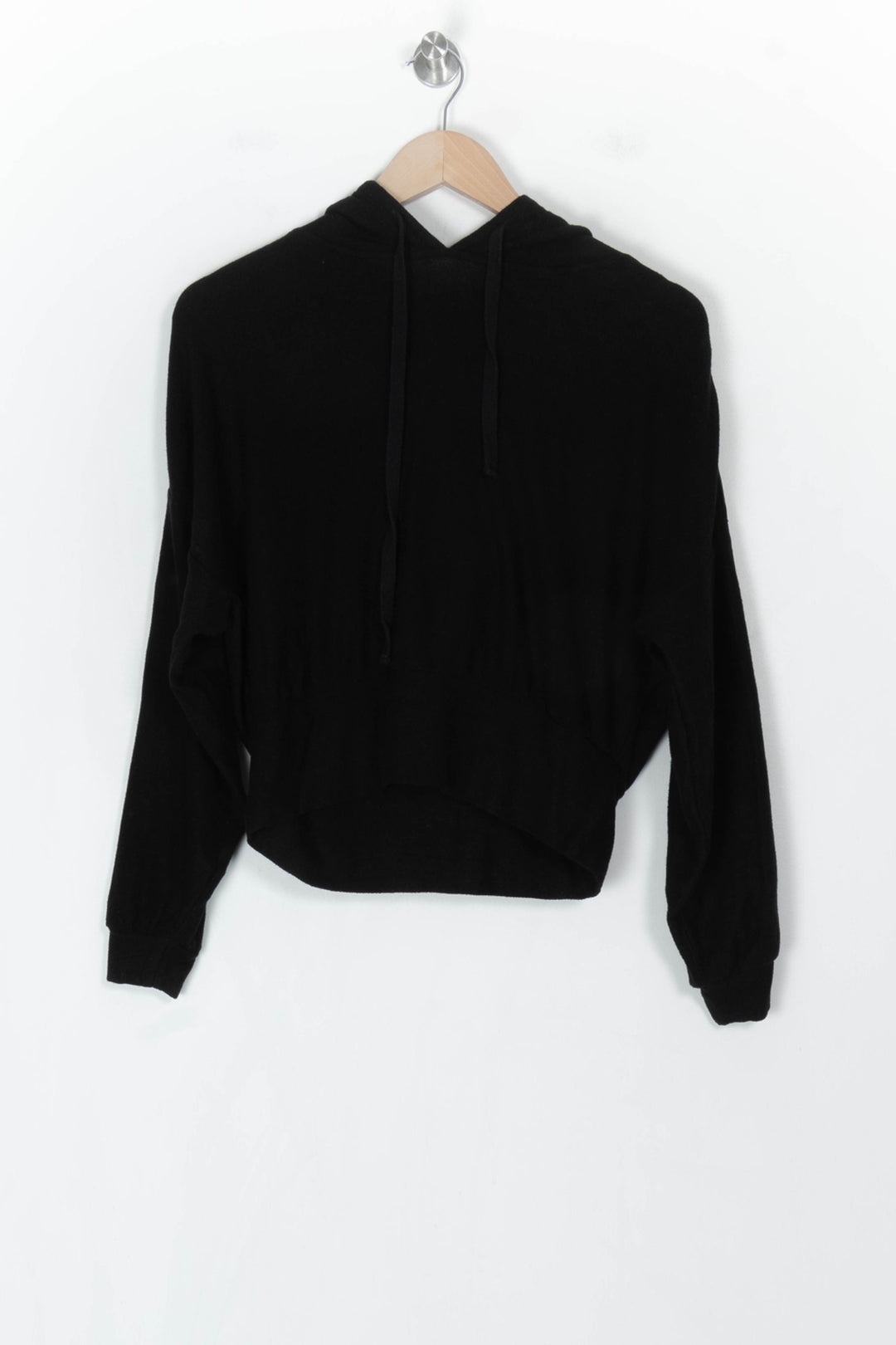 Pull à capuche noir - Taille S/36 de la marque The Kooples - Sport | PARAD123647 - Vendu par Paradigme - Image 2