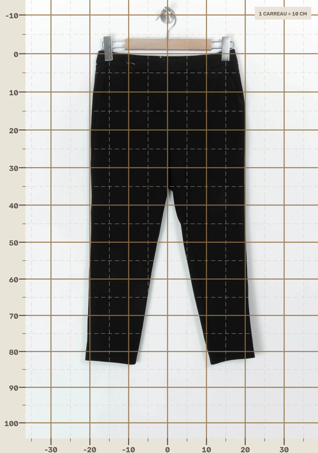 Pantalon Droit Noir - Taille S/36 de la marque Liu Jo | PARAD123649 - Vendu par Paradigme - Image 4