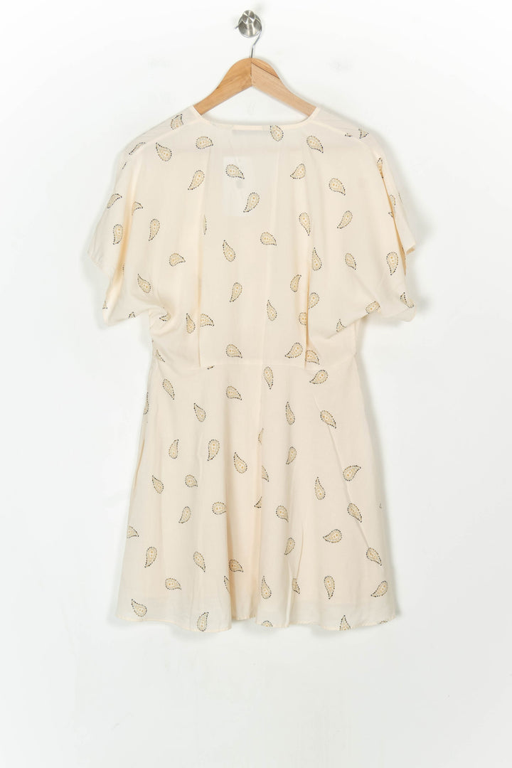 Robe Courte Beige - Taille L/40 de la marque Comptoir des Cotonniers | PARAD123666 - Vendu par Paradigme - Image 5