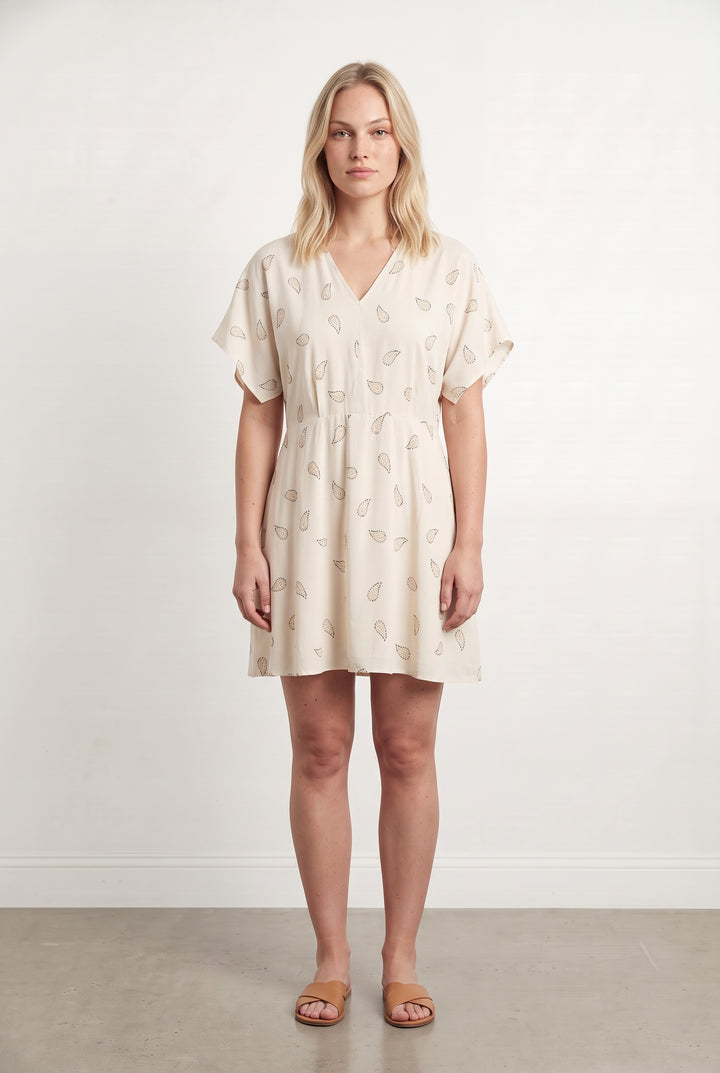 Robe Courte Beige - Taille L/40 de la marque Comptoir des Cotonniers | PARAD123667 - Vendu par Paradigme - Image 1