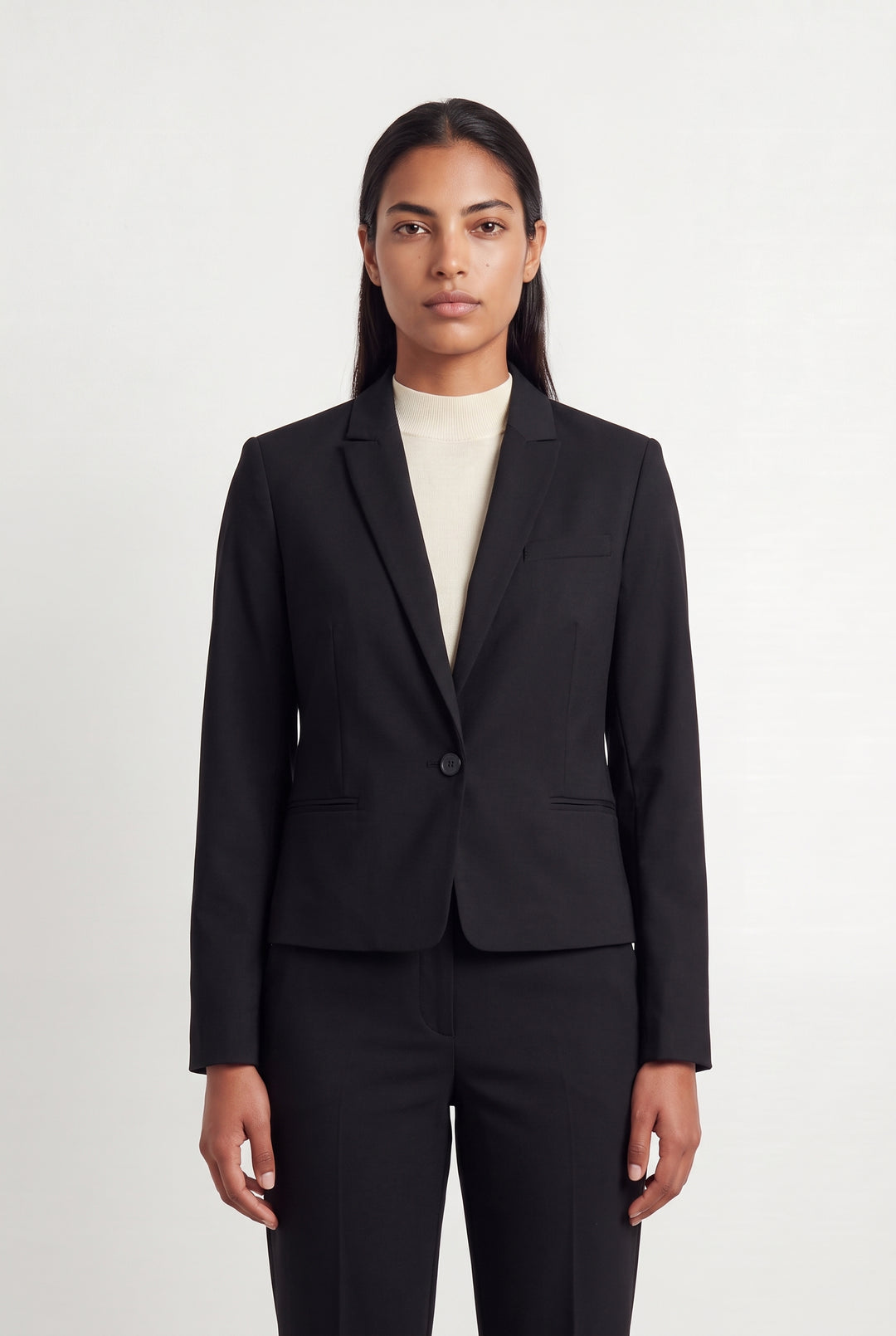 Veste De Tailleur Noire - Taille L/40 de la marque Comptoir des Cotonniers | PARAD123669 - Vendu par Paradigme - Image 1