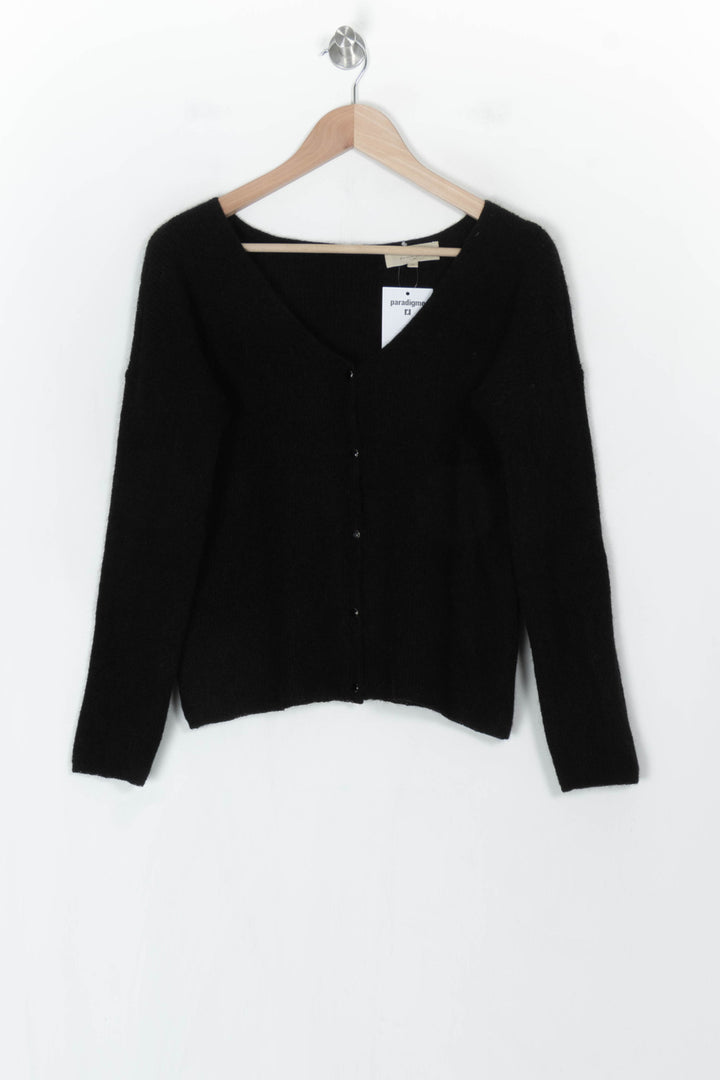 Cardigan Noir - Taille M/38 de la marque Sézane | PARAD123670 - Vendu par Paradigme - Image 2