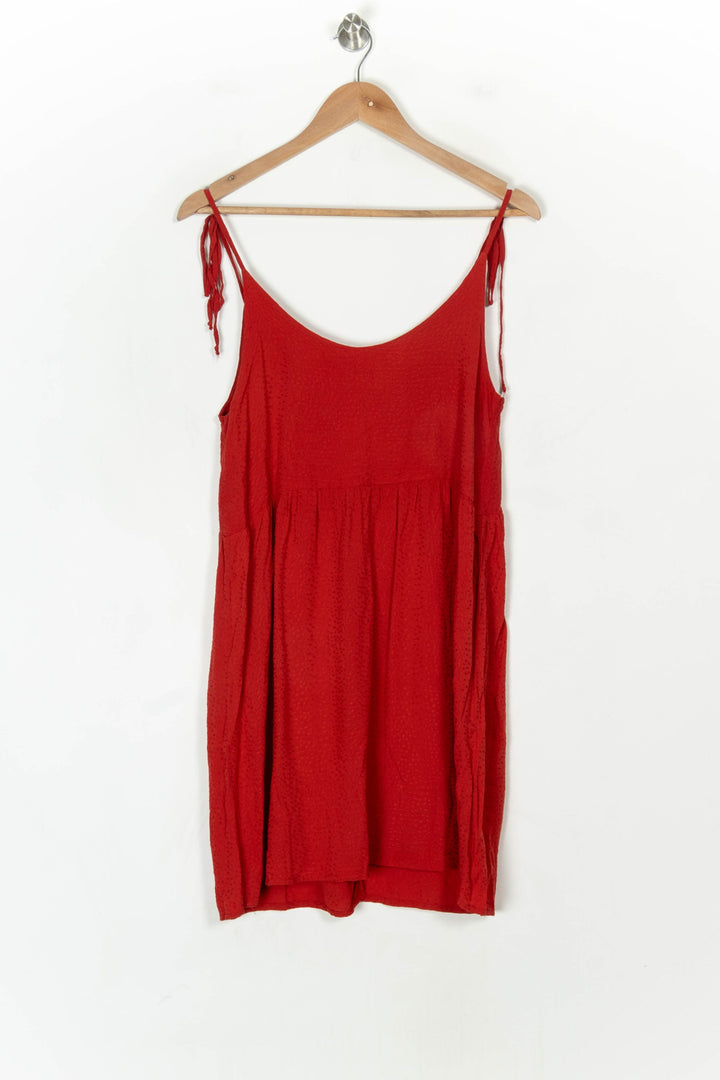 Robe courte rouge - Taille S/36 de la marque Orta | PARAD123675 - Vendu par Paradigme - Image 5