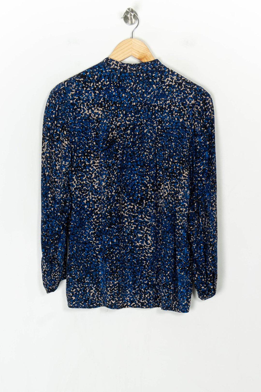 Blouse Bleue et Beige - Taille M/38 de la marque Gerard Darel | PARAD123677 - Vendu par Paradigme - Image 5