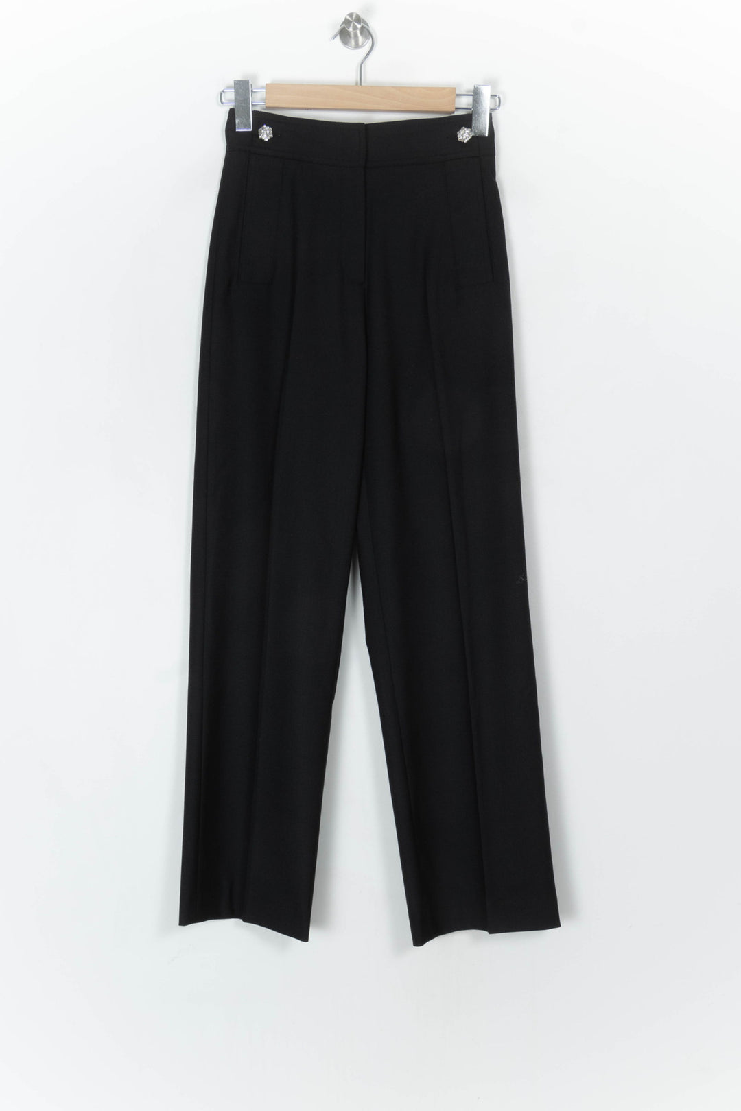 Pantalon Droit Noir - Taille XS/34 de la marque Pablo | PARAD123678 - Vendu par Paradigme - Image 2