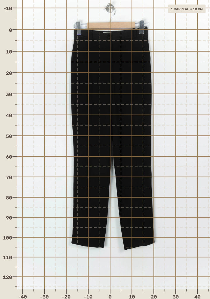 Pantalon Noir - Taille S/36 de la marque Claudie Pierlot | PARAD123680 - Vendu par Paradigme - Image 4