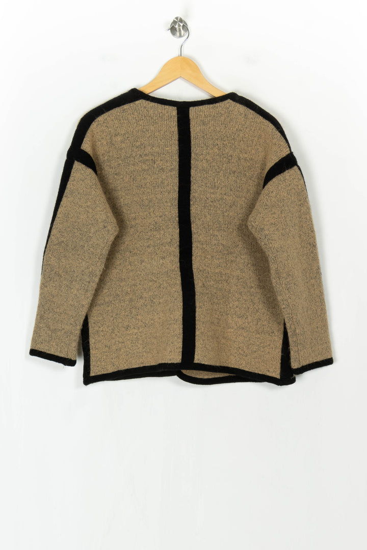 Veste Beige et Noire - Taille M/38 de la marque Bimba y Lola | PARAD123683 - Vendu par Paradigme - Image 5