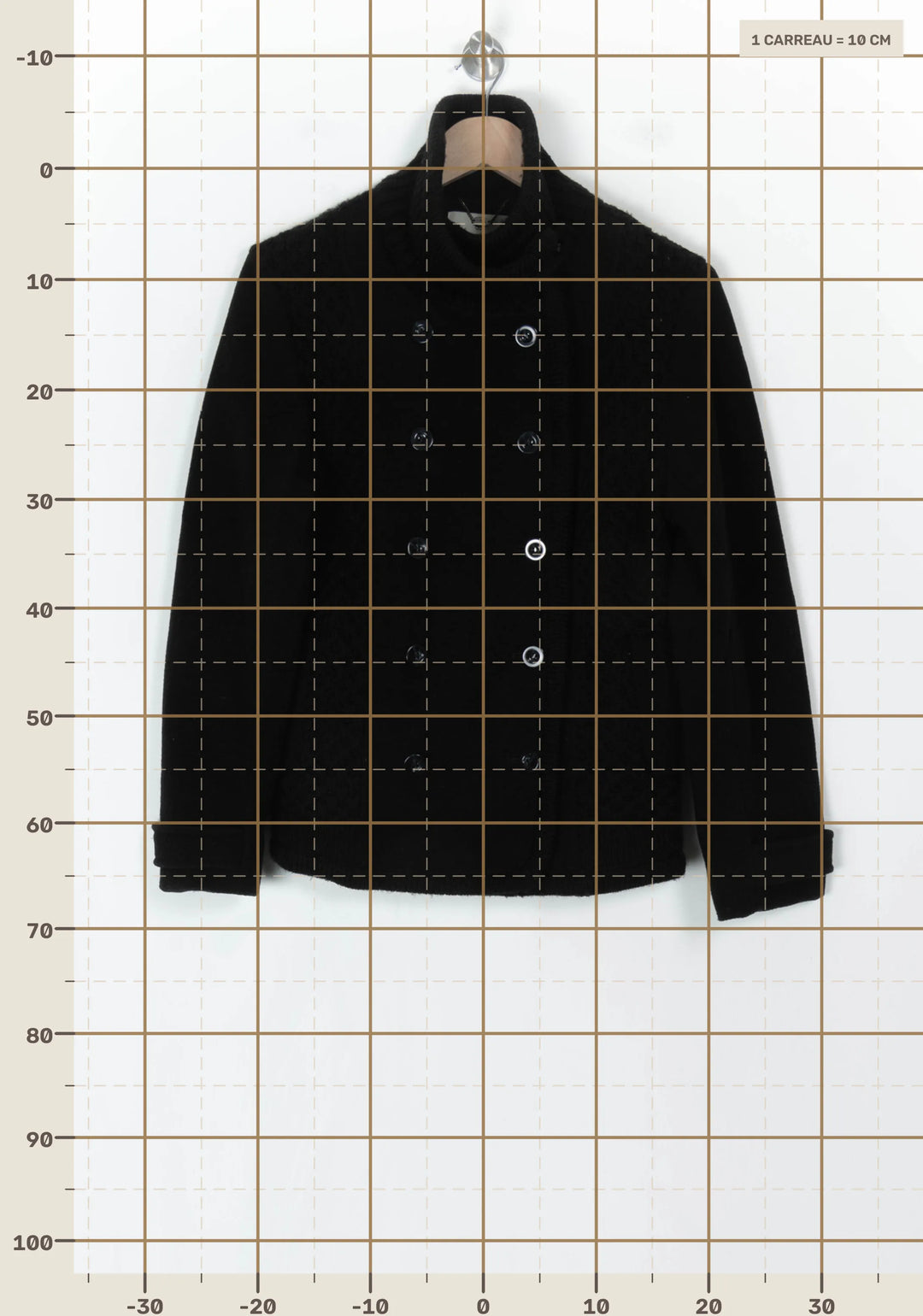 Veste En Maille Noire - Taille XL/42 de la marque Essentiel Antwerp | PARAD123684 - Vendu par Paradigme - Image 4