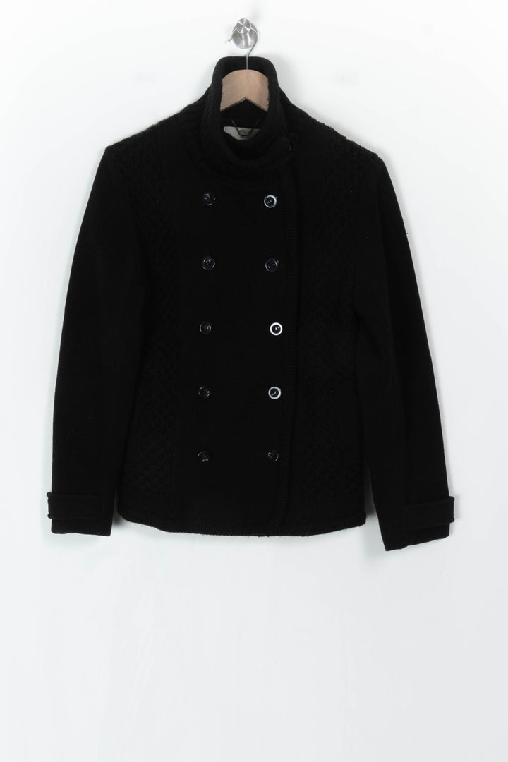Veste En Maille Noire - Taille XL/42 de la marque Essentiel Antwerp | PARAD123684 - Vendu par Paradigme - Image 2