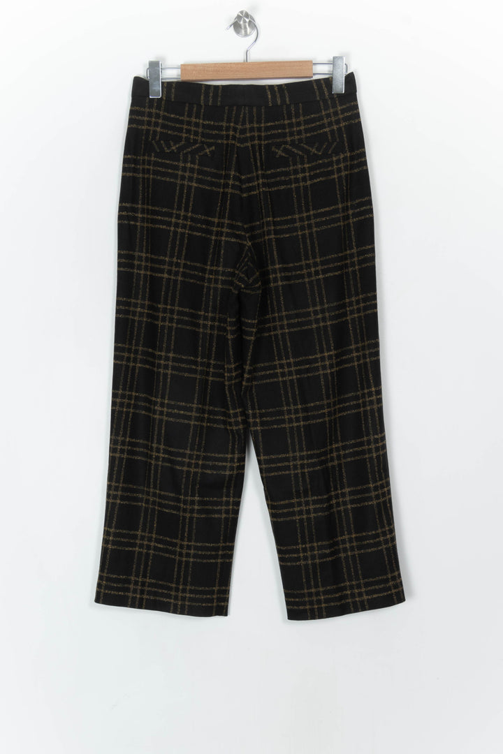 Pantalon à Carreaux Noir et Marron - Taille L/40 de la marque Bimba y Lola | PARAD123685 - Vendu par Paradigme - Image 5