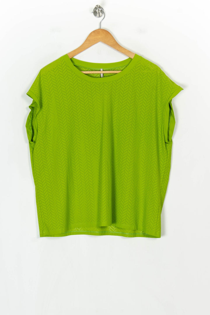 T-shirt Vert - Taille XXXL/46 de la marque Indies | PARAD123687 - Vendu par Paradigme - Image 2