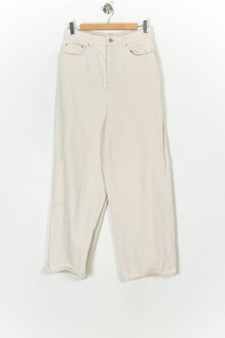 Jean Beige - Taille S/36 de la marque Maison 123 | PARAD123692 - Vendu par Paradigme - Image 2