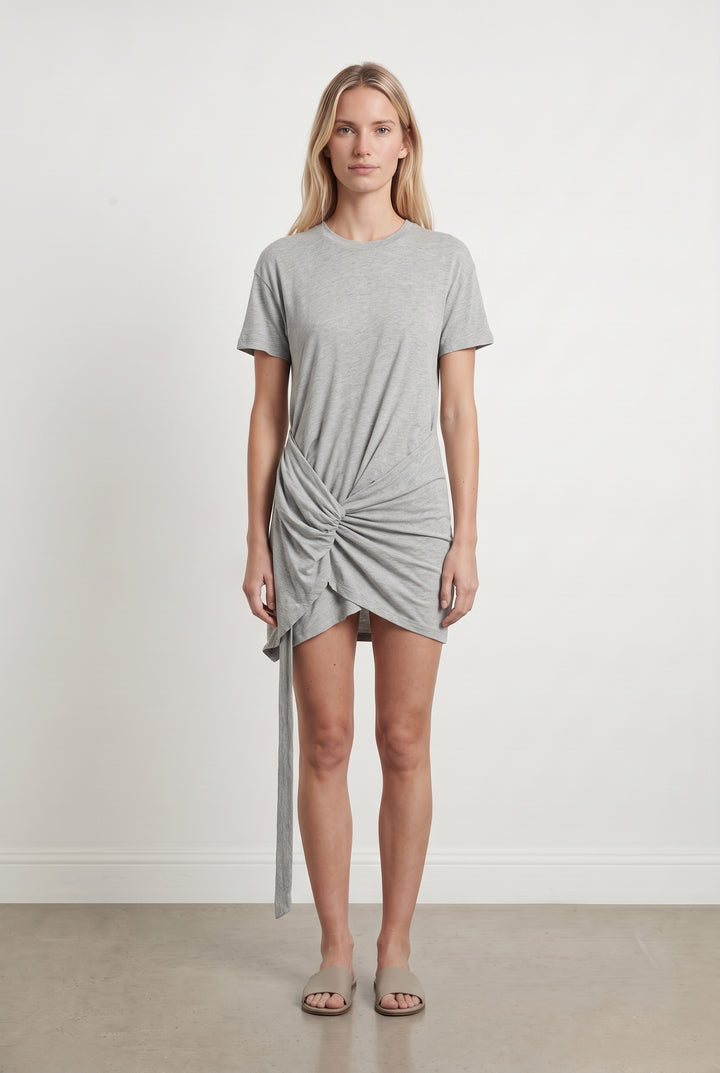 Robe Courte Grise - Taille S/36 de la marque ba&amp;sh | PARAD123694 - Vendu par Paradigme - Image 1