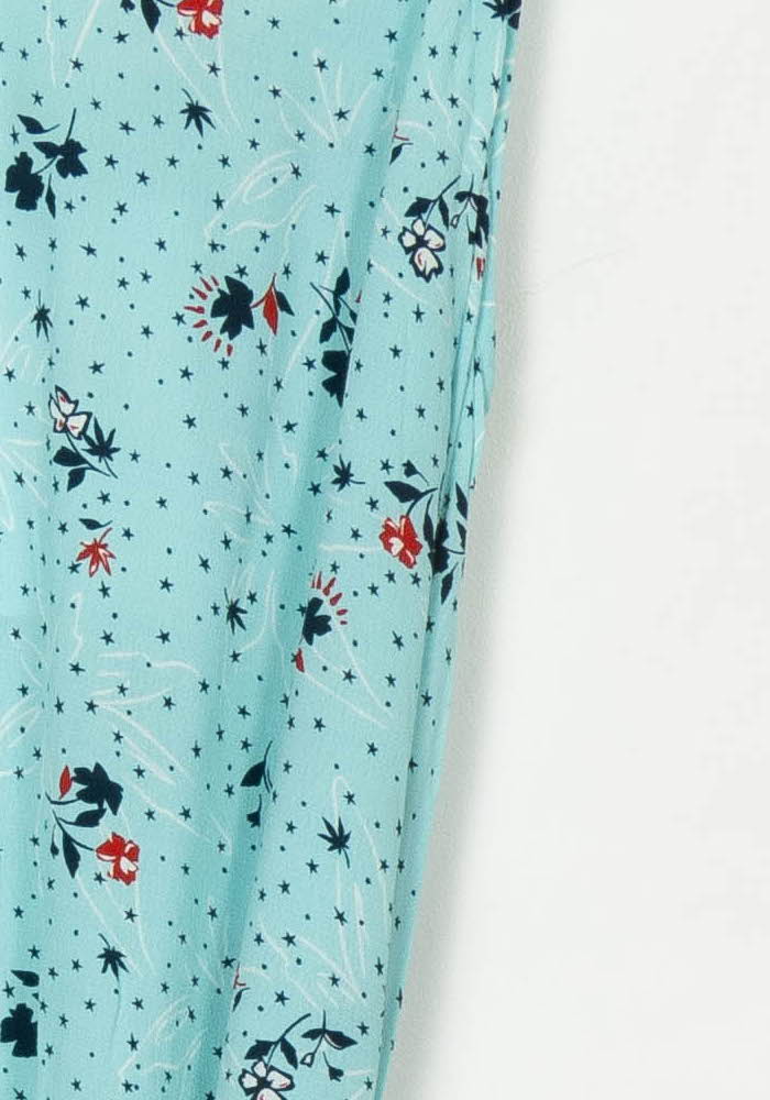 Robe Midi Turquoise - Taille M/38 de la marque Bérénice | PARAD123696 - Vendu par Paradigme - Image 3