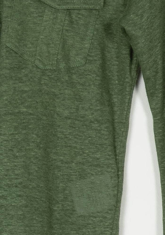 Chemise Verte - Taille S/36 de la marque Notshy Cashmere | PARAD123697 - Vendu par Paradigme - Image 3