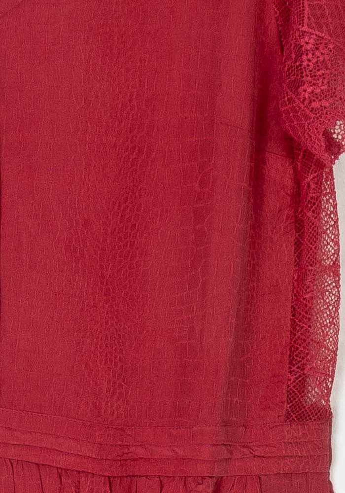 Robe Courte Rouge - Taille M/38 de la marque Zadig&amp;Voltaire | PARAD123698 - Vendu par Paradigme - Image 3