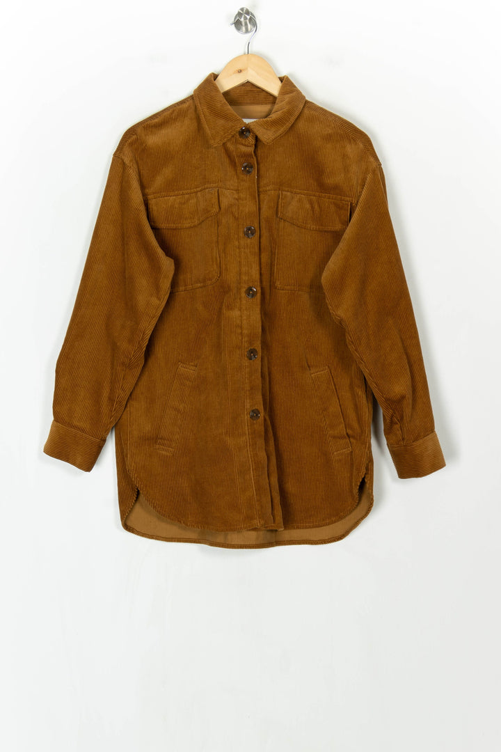 Surchemise Marron - Taille M/38 de la marque Maison 123 | PARAD123699 - Vendu par Paradigme - Image 2