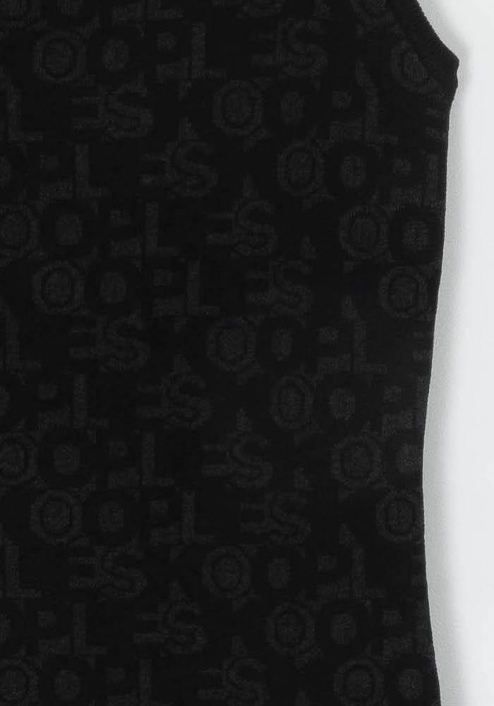 Robe courte sans manches noire - Taille L/40 de la marque The Kooples | PARAD123701 - Vendu par Paradigme - Image 3