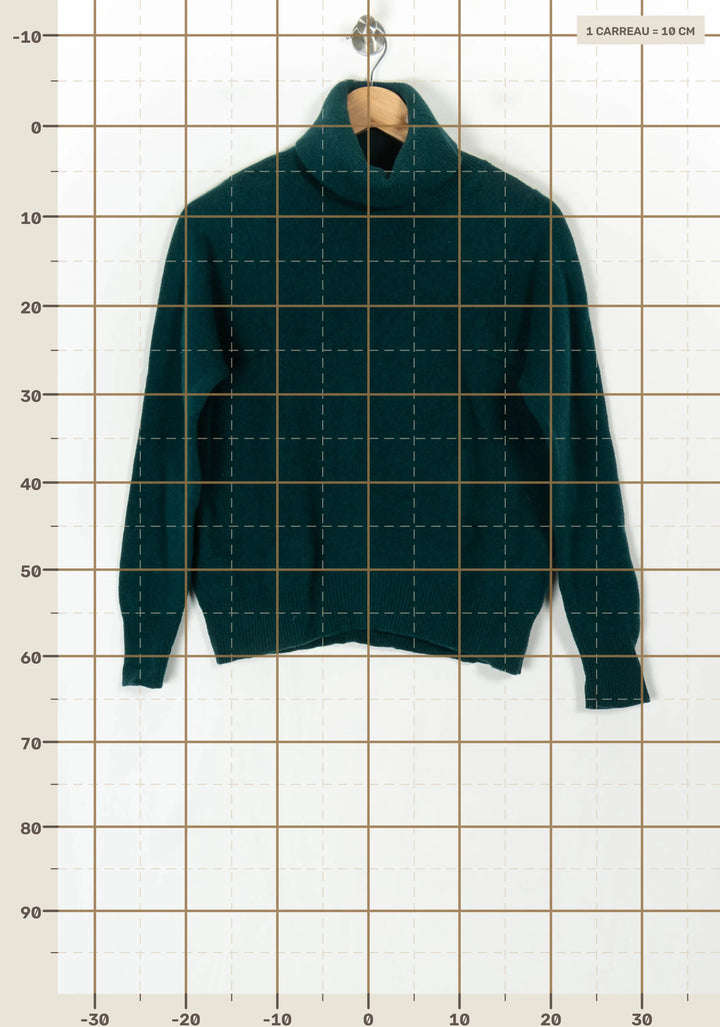 Pull À Col Roulé Vert - Taille S/36 de la marque Maison 123 | PARAD123702 - Vendu par Paradigme - Image 4