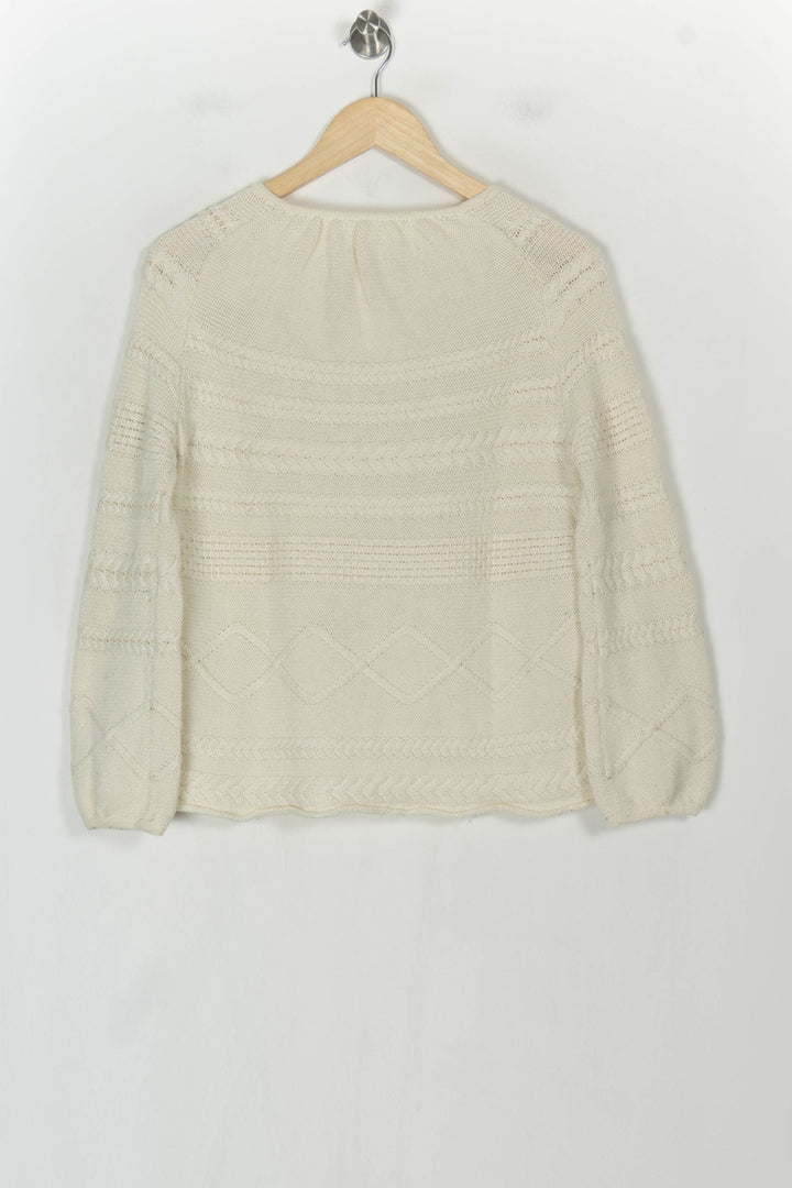 Pull en Maille Écru - Taille XS/34 de la marque ba&amp;sh | PARAD123705 - Vendu par Paradigme - Image 5