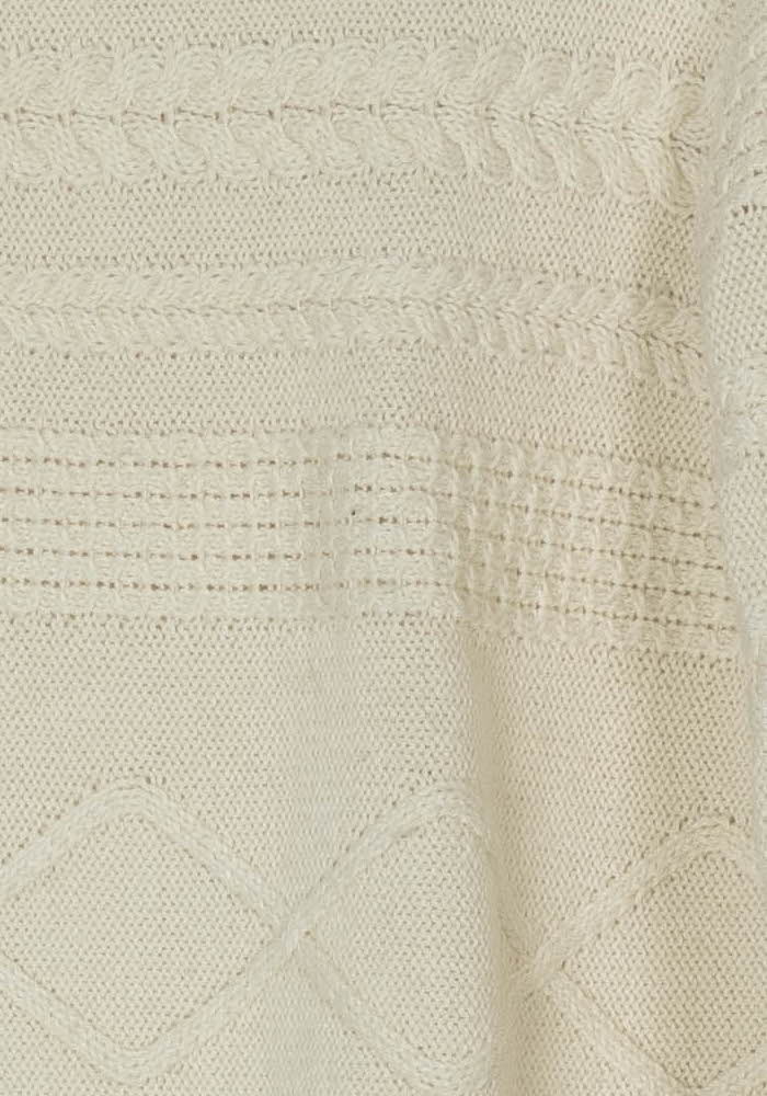 Pull en Maille Écru - Taille XS/34 de la marque ba&amp;sh | PARAD123705 - Vendu par Paradigme - Image 3