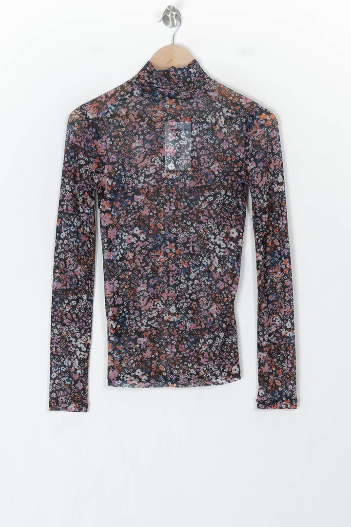 Top Noir et Rose - Taille S/36 de la marque Maje | PARAD123706 - Vendu par Paradigme - Image 5