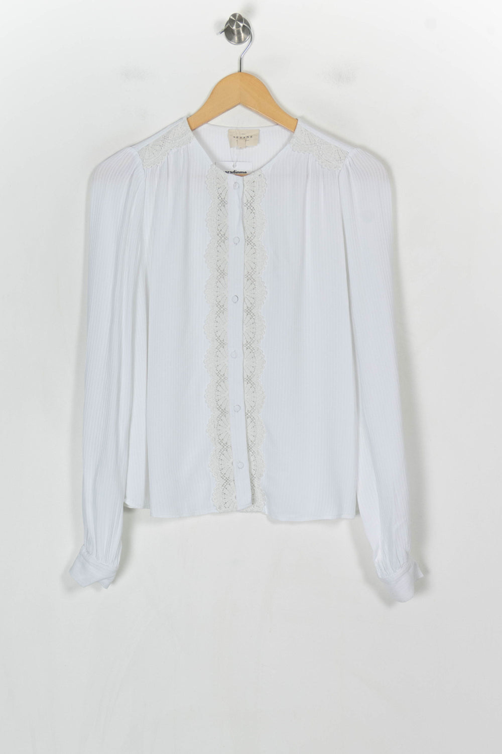 Blouse Blanche - Taille S/36 de la marque Sézane | PARAD123709 - Vendu par Paradigme - Image 2