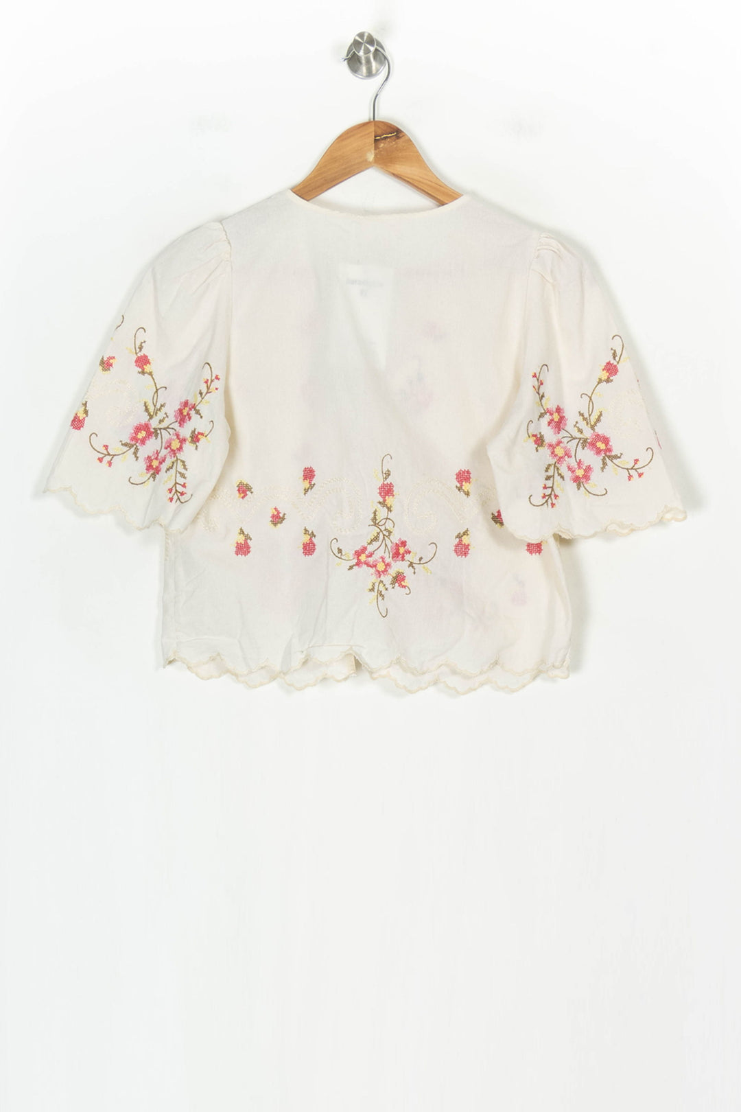 Blouse Beige - Taille S/36 de la marque Sézane | PARAD123710 - Vendu par Paradigme - Image 5