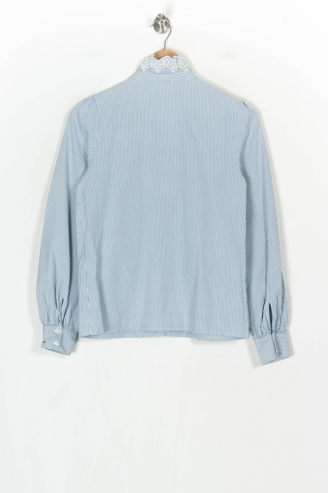 Chemise Rayée Bleue et Blanche - Taille S/36 de la marque Sézane | PARAD123716 - Vendu par Paradigme - Image 5