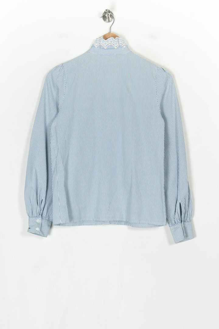 Chemise Rayée Bleue et Blanche - Taille S/36 de la marque Sézane | PARAD123716 - Vendu par Paradigme - Image 5