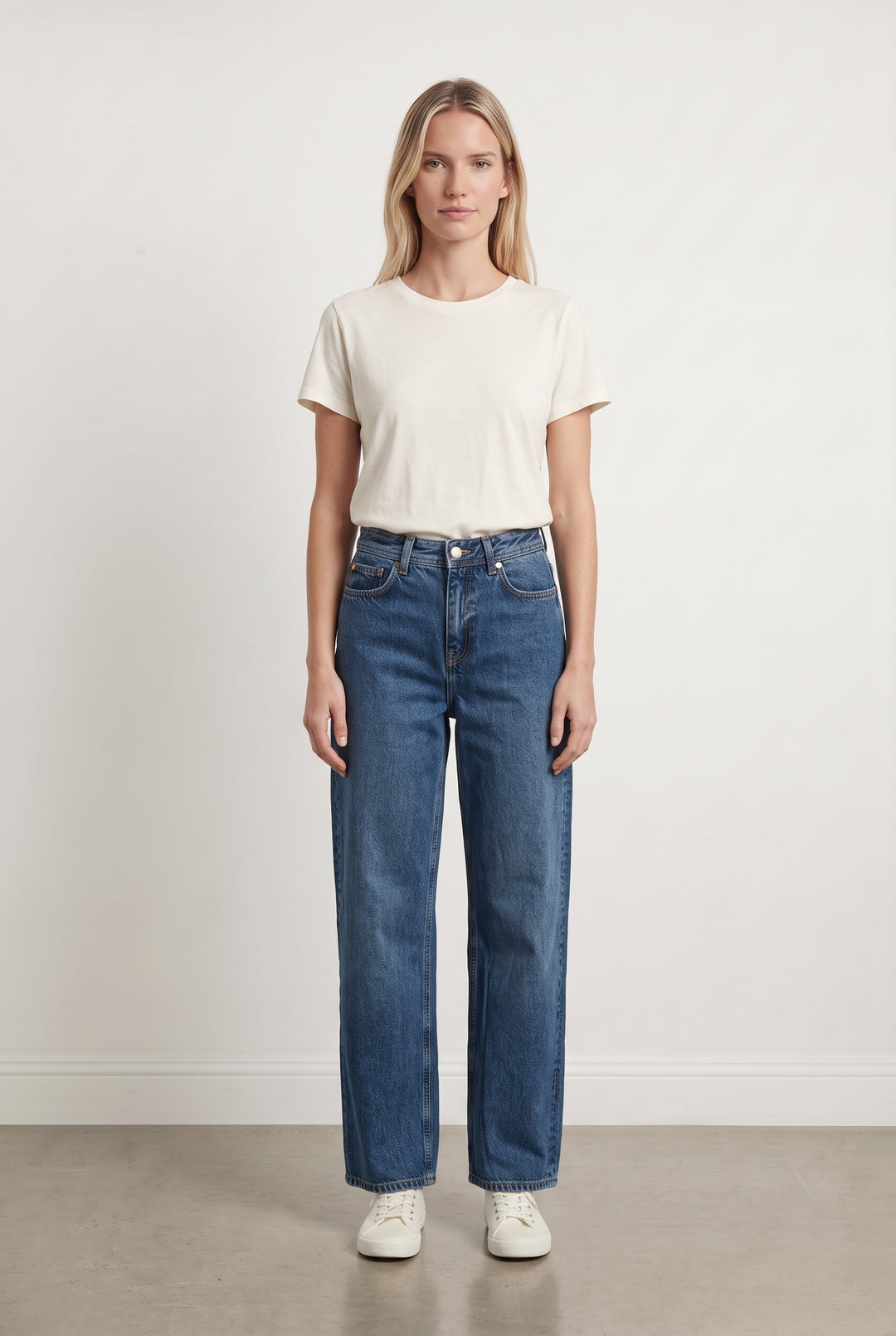 Jean Bleu Miyena? 
 - Taille S/36 de la marque Petite Mendigote | PARAD123720 - Vendu par Paradigme - Image 1