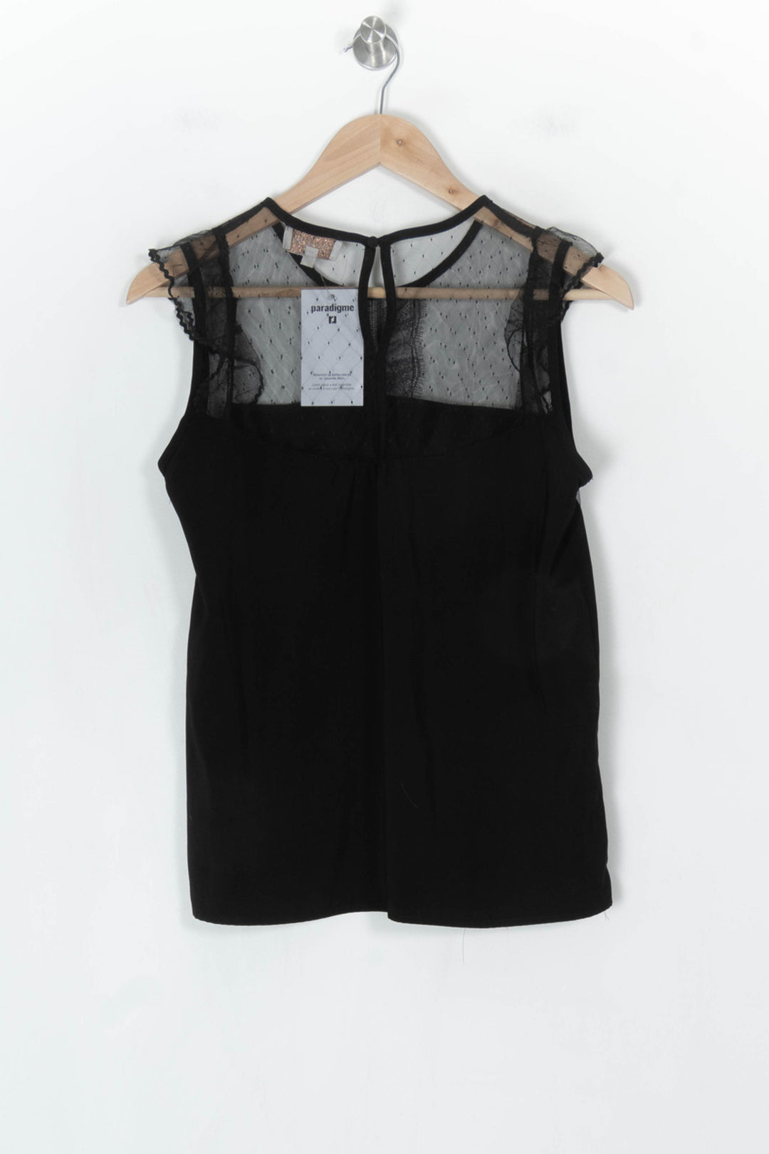 Blouse en dentelle noire - Taille M/38 de la marque Grace &amp; Mila | PARAD123724 - Vendu par Paradigme - Image 5