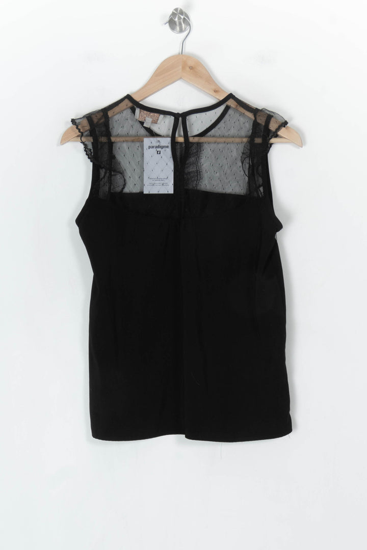Blouse en dentelle noire - Taille M/38 de la marque Grace &amp; Mila | PARAD123724 - Vendu par Paradigme - Image 5