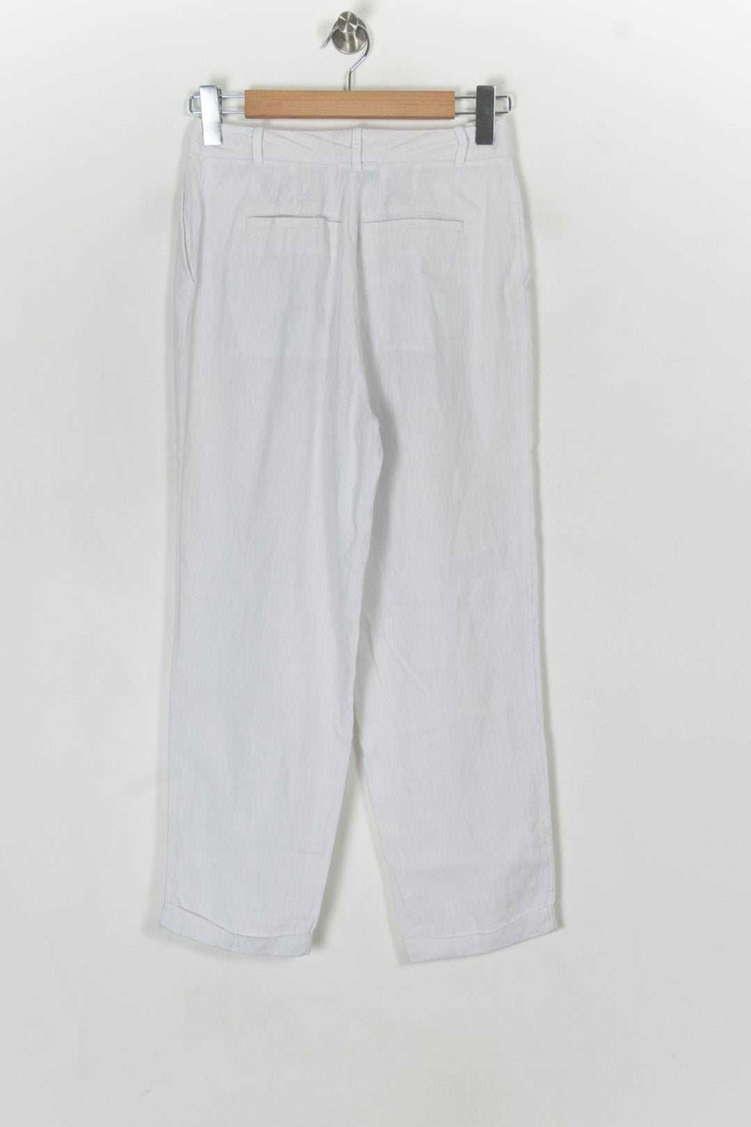 Pantalon Blanc - Taille M/38 de la marque Caroll | PARAD123728 - Vendu par Paradigme - Image 5