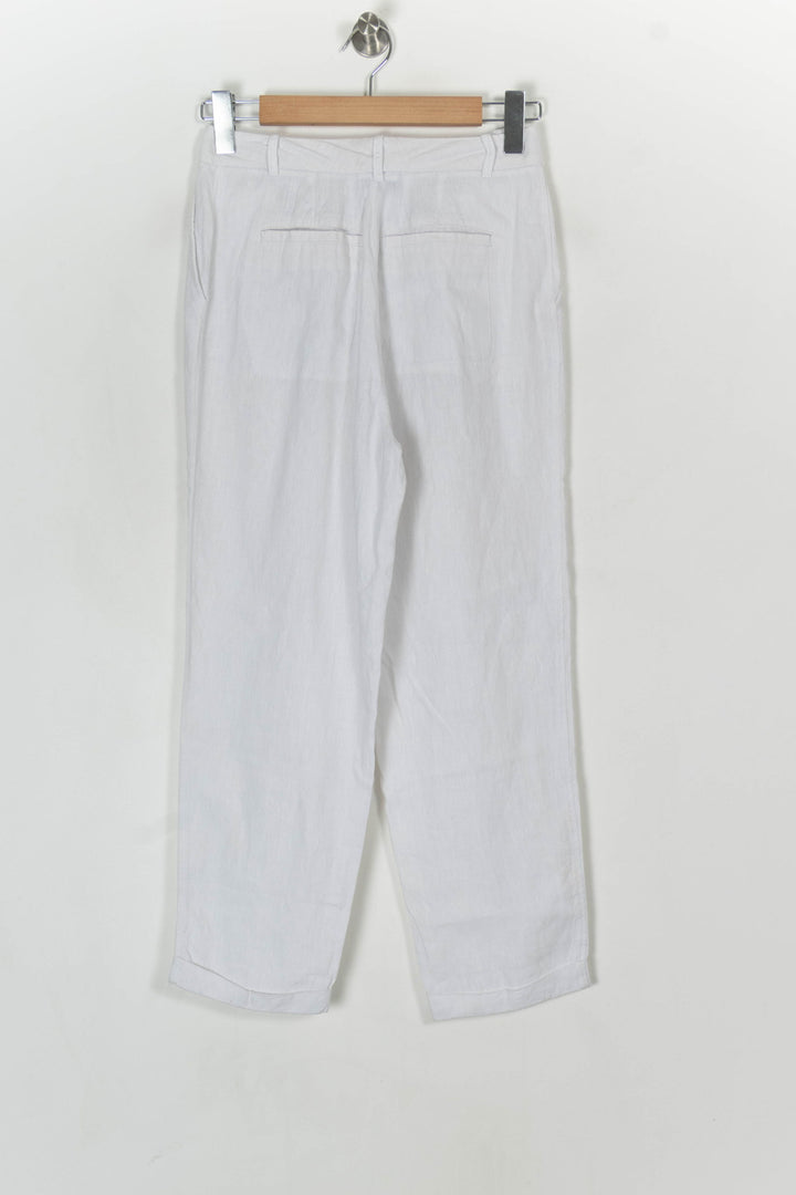 Pantalon Blanc - Taille M/38 de la marque Caroll | PARAD123728 - Vendu par Paradigme - Image 5