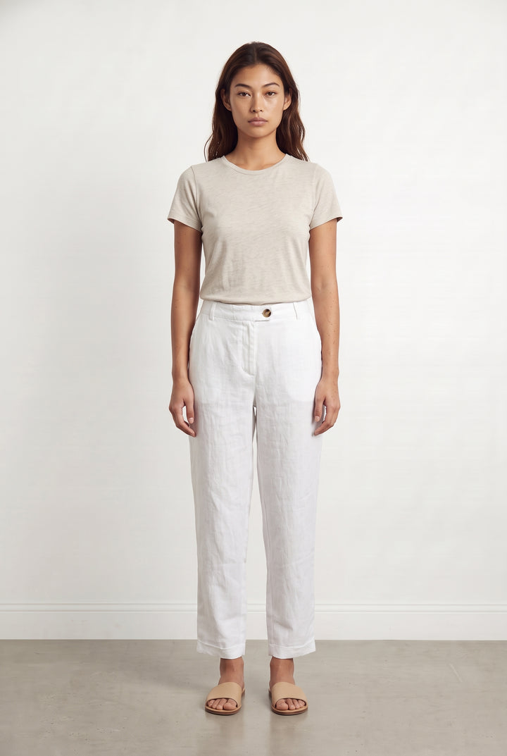 Pantalon Blanc - Taille M/38 de la marque Caroll | PARAD123728 - Vendu par Paradigme - Image 1