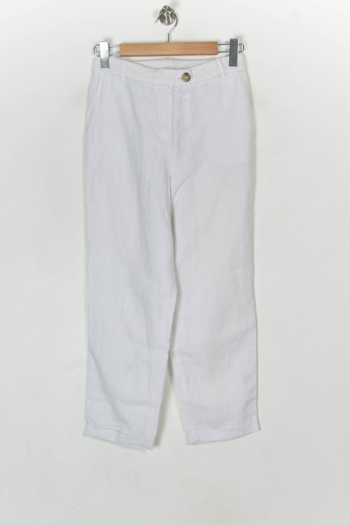 Pantalon Blanc - Taille M/38 de la marque Caroll | PARAD123728 - Vendu par Paradigme - Image 2